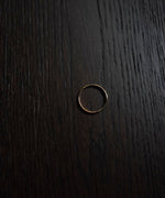 Gold fill hammered ring