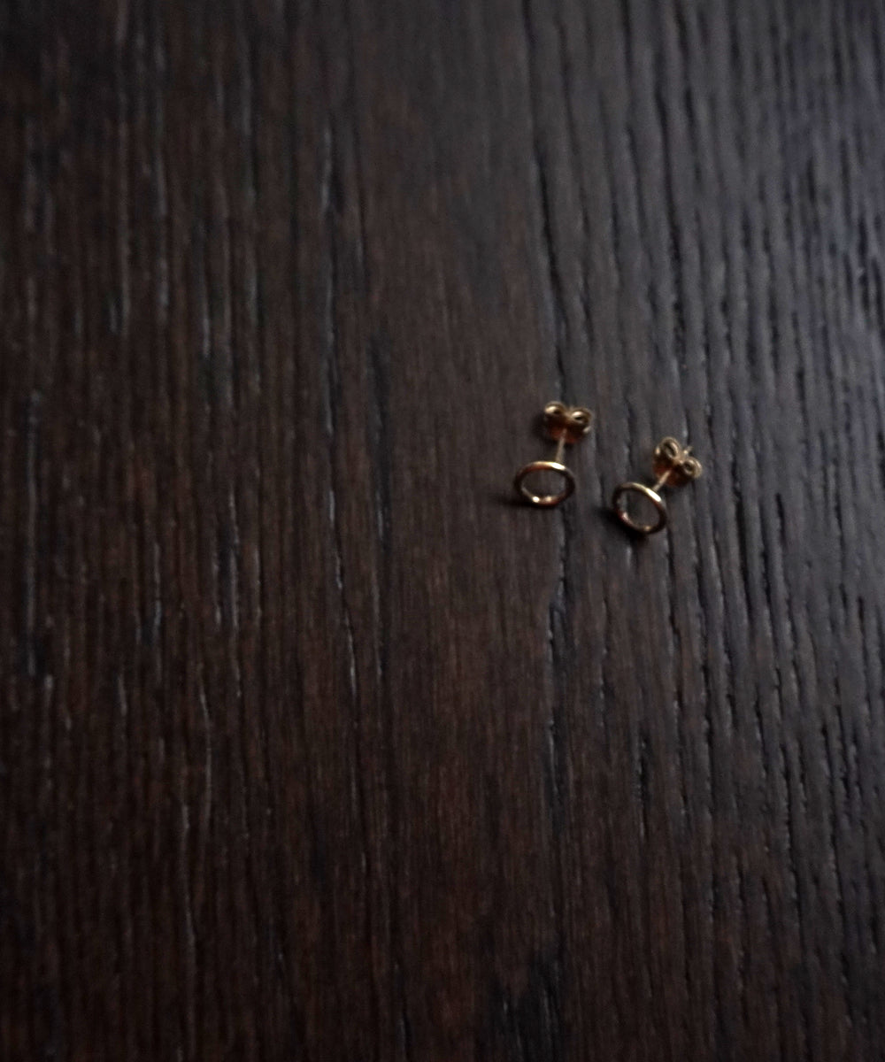 14k Gold fill circle studs