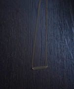 Gold fill bar chain