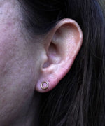 14k Gold fill circle studs