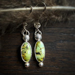 Reverie earrings - Green American Turquoise