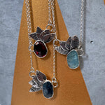 Moss Kyanite mini garland pendant
