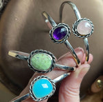 Peruvian Opal Night sky cuff