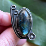 Labradorite ring #6