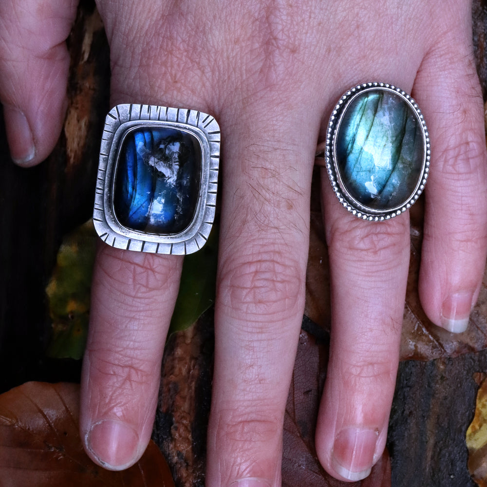 Labradorite ring #5