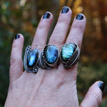 Labradorite ring #6