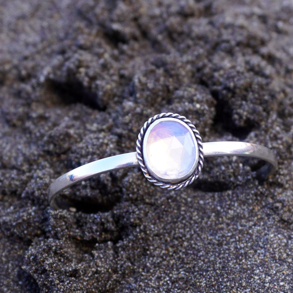 Lavender quartz cuff