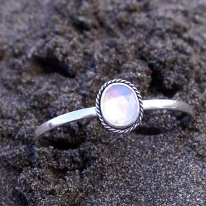 Lavender quartz cuff