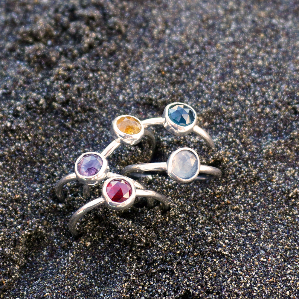 Limited edition: Final Fantasy Materia spinel rings