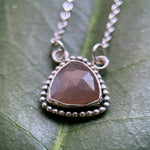Chocolate moonstone bracelet