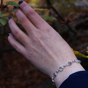 Moss Aquamarine bracelet
