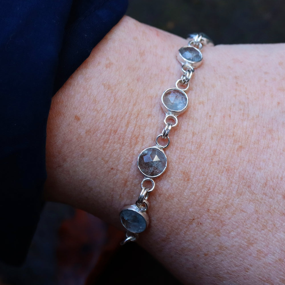 Moss Aquamarine bracelet