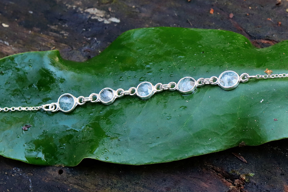 Moss Aquamarine bracelet