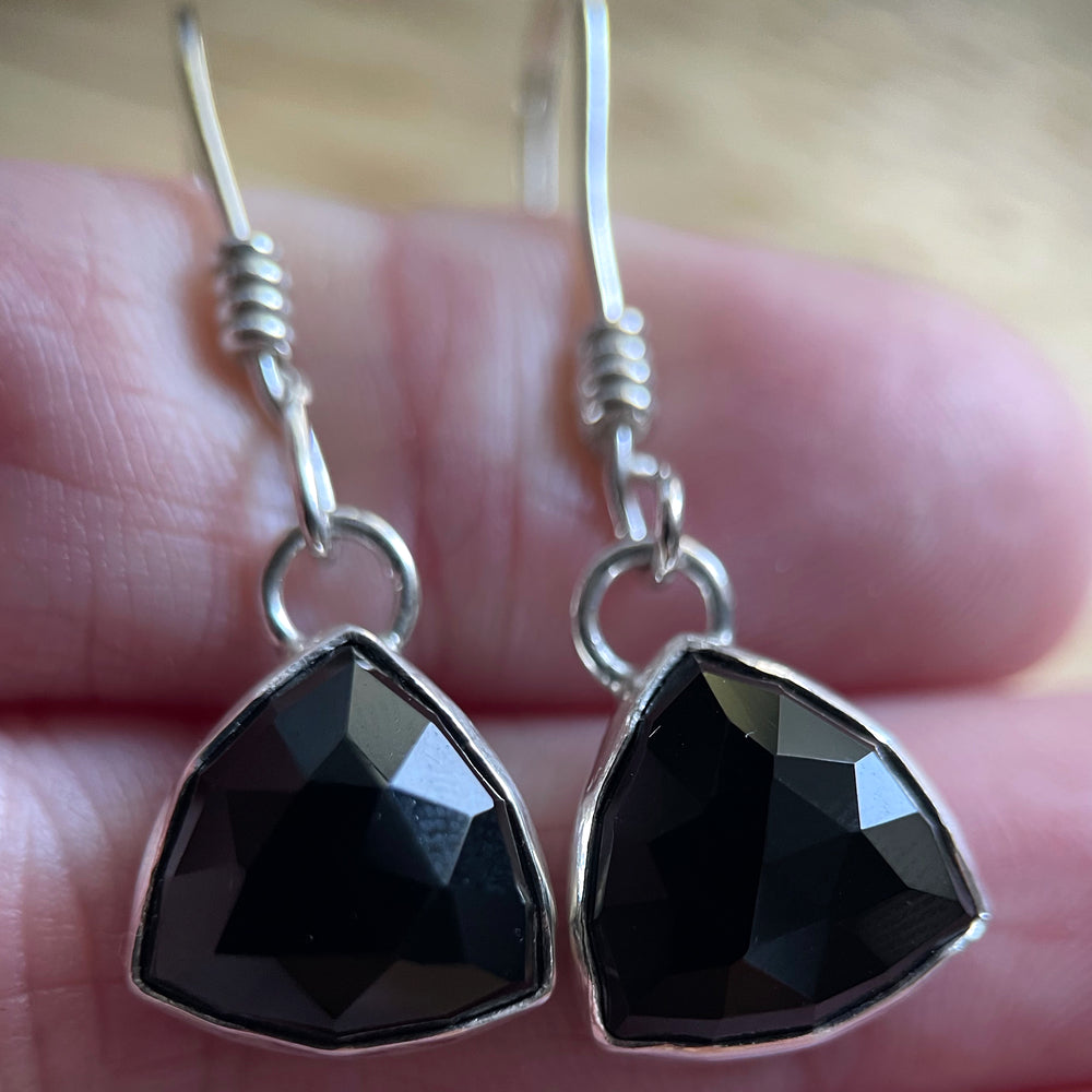 Classic trillion drop earrings #3