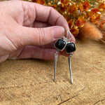 Needle earrings