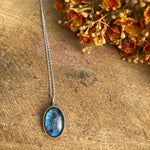 Labradorite Oval pendant