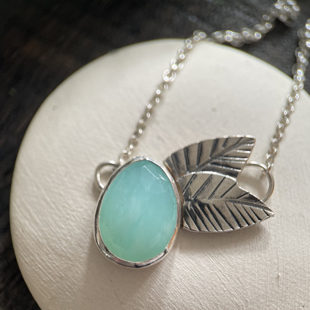 Peruvian Opal garland necklace