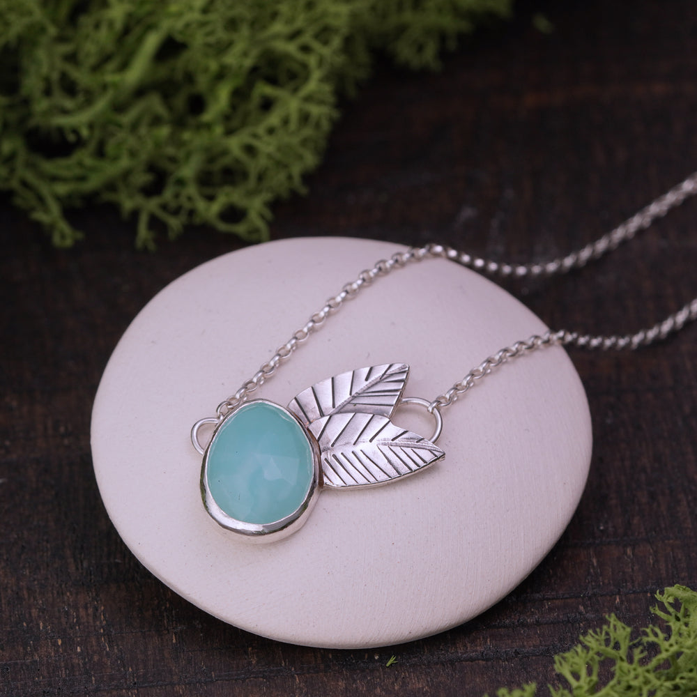 Peruvian Opal garland necklace