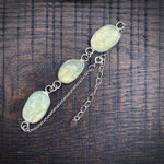 Prehnite bracelet