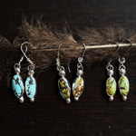Reverie earrings - Mixed American mine Turquoise