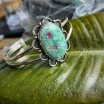 Ruby Fuchsite 7" Cuff