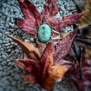 Ruby Fuchsite 7" Cuff