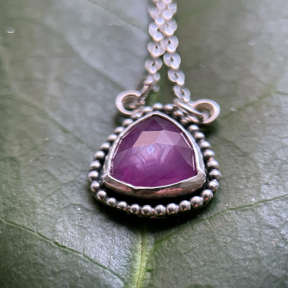 Star sapphire bracelet