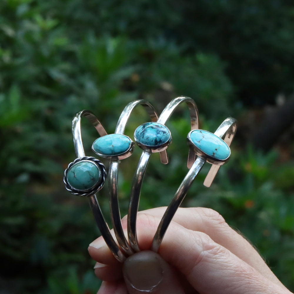Classic turquoise stacking cuff #7