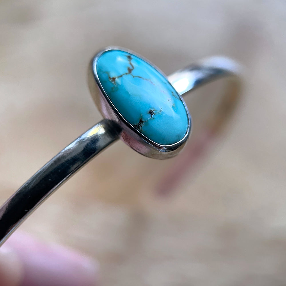Classic turquoise stacking cuff #8