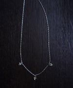 Silver dots pendant