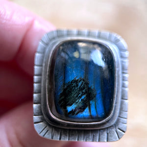 Labradorite ring #5