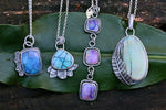 Sterling opal pendant #3