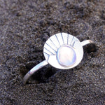 Lavender quartz sunrise cuff