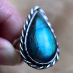 Labradorite ring #4