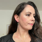 Needle earrings