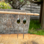 Needle earrings