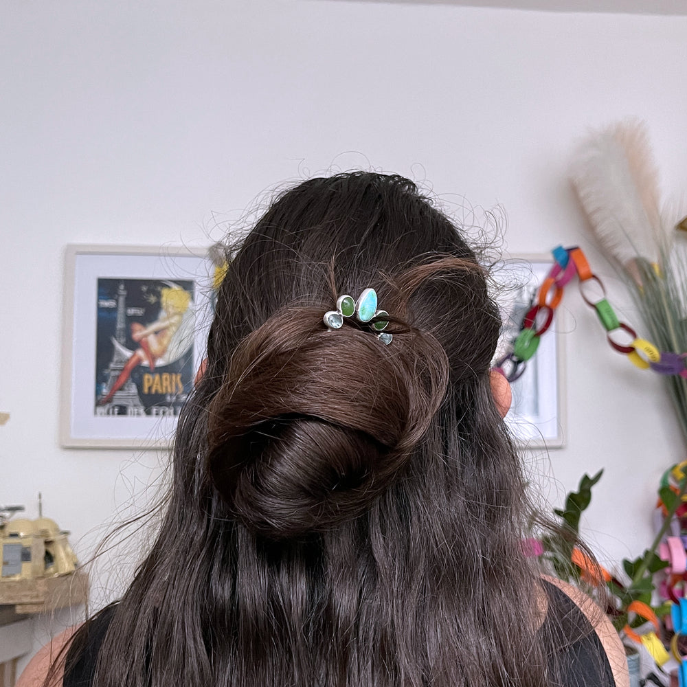 Sonoran Turquoise hair fork