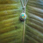 Mini turquoise pendants