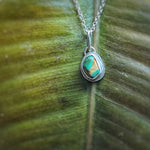Mini turquoise pendants