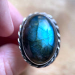 Labradorite ring #3