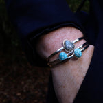 Classic turquoise stacking cuff #11