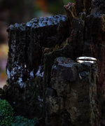 Gold fill hammered ring