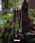 Gold fill bar chain