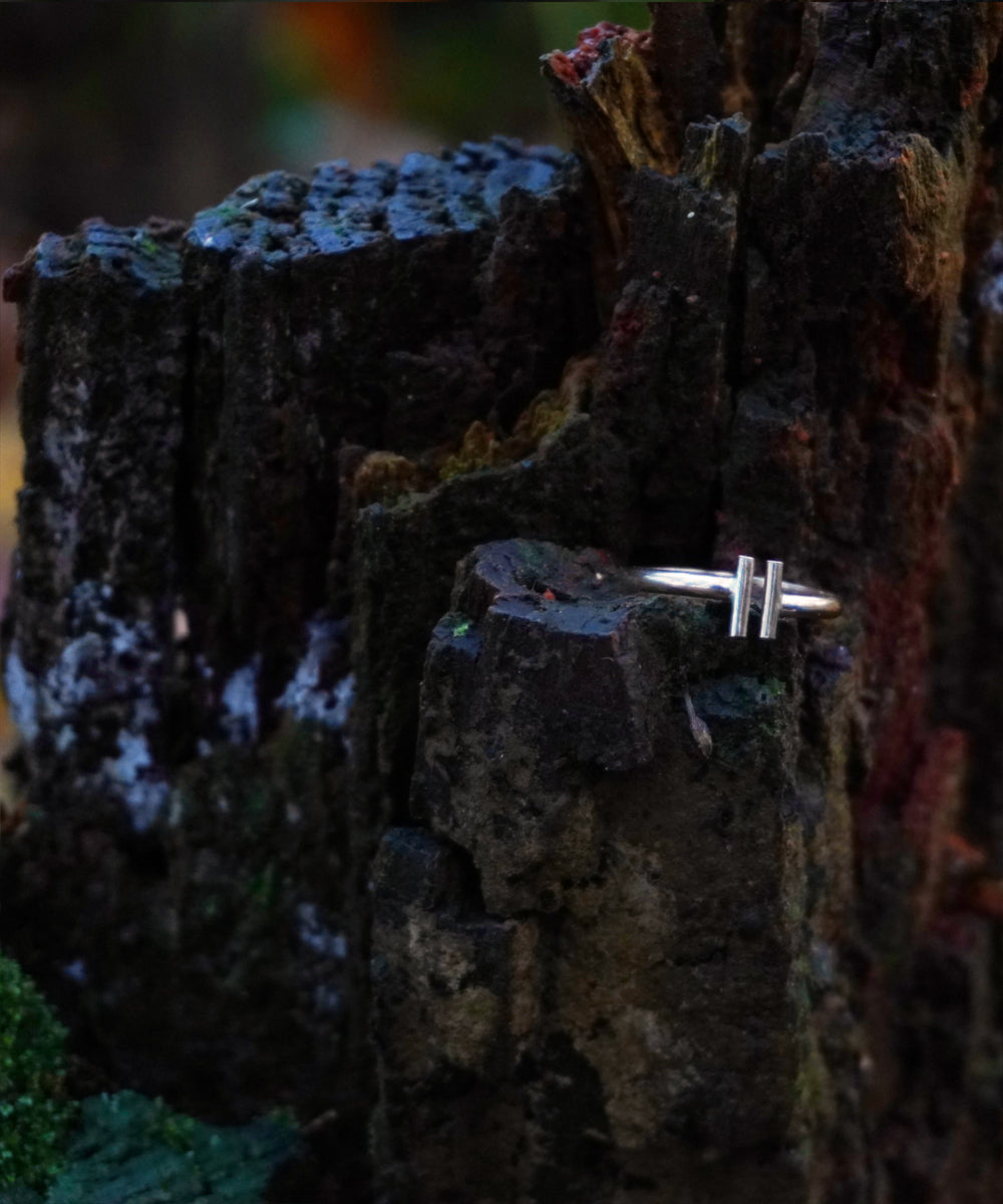 14k Gold fill mirror ring