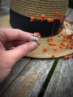 Carnelian 3 ring stacker set