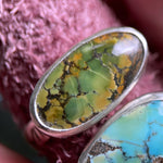 Horizon Turquoise Ring - Green American mined turquoise