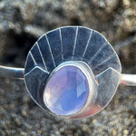 Lavender quartz sunrise cuff