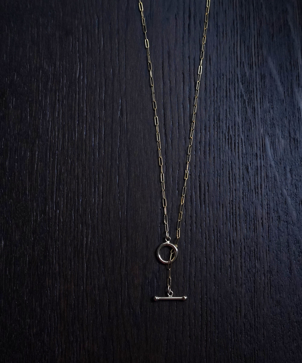 14k Gold fill toggle clasp chain