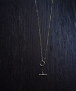14k Gold fill toggle clasp chain