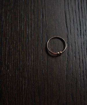 14k Gold fill mirror ring
